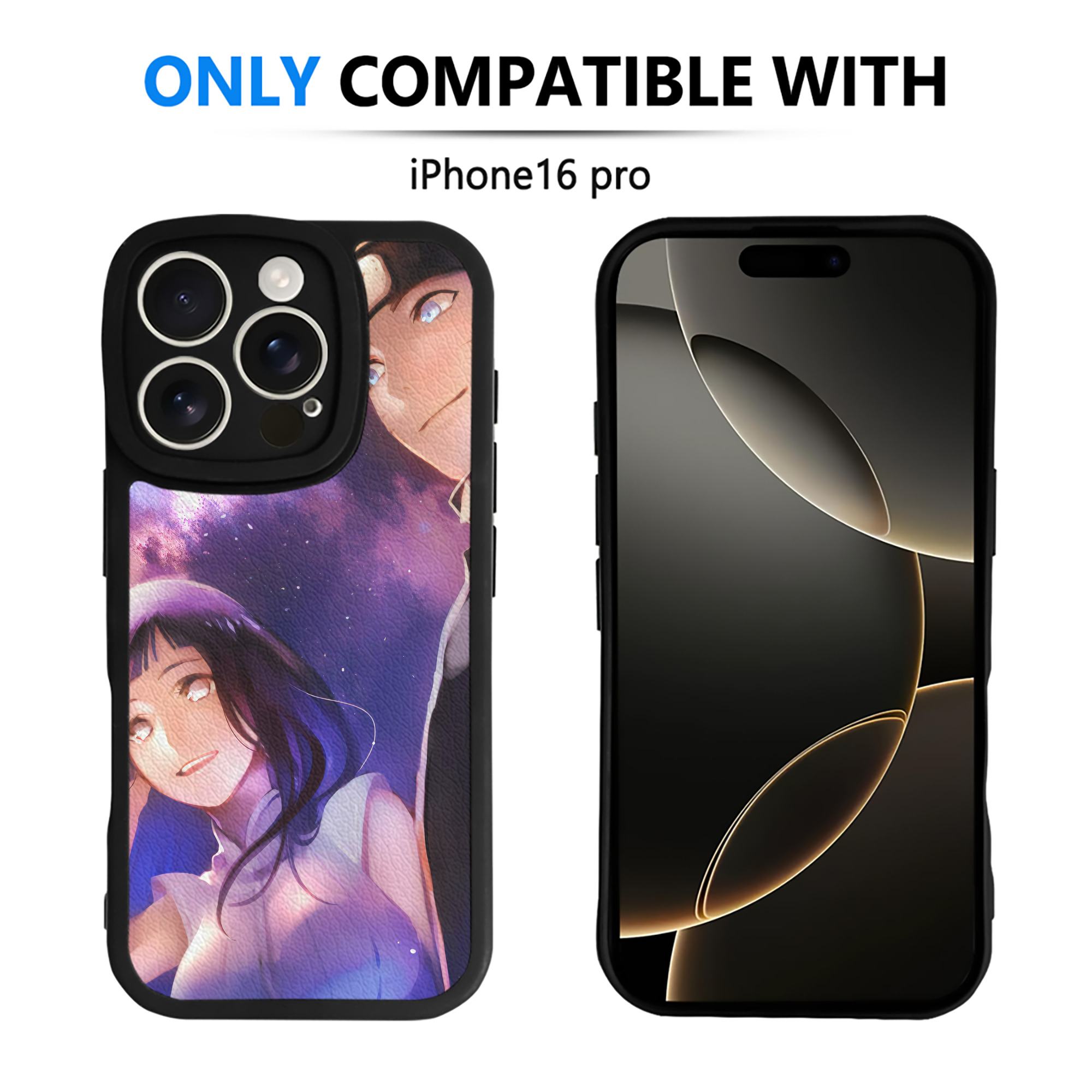 （画像用） NARUTO -ナルト- NARUTO -ナルト- 疾風伝 【iPhone 16シリーズ対応】シリコンスマホケース（レザー調） 材質：シリコン